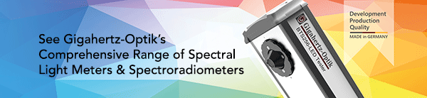 See our comprehensive product range of light meters and spectroradiometers at Gigaheretz-Optik